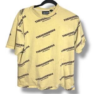 The Hundreds Los Angeles Allover Logo Tee
